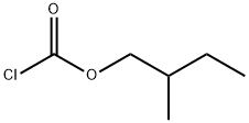 2-methylbutyl carbonochloridate 化学構造式