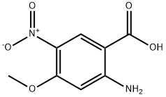 2-amino-4-methoxy-5-nitrobenzoic acid Struktur