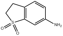 6-amino-2,3-dihydrobenzo[b]thiophene 1,1-dioxide Struktur