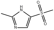 2-Methyl-4-(methylsulfonyl)-1H-imidazole 结构式