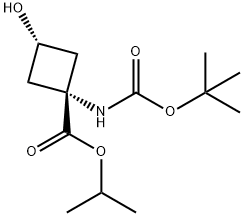 2055840-96-3 PROPAN-2-YL -1-{[(TERT-BUTOXY)CARBONYL]AMINO}-3-HYDROXYCYCLOBUTANE-1-CARBOXYLATE,TRANS-