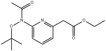 ethyl 2-{6-[(tert-butoxy)-N-methylcarbonylamino]-2-pyridyl}acetate