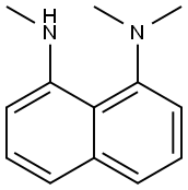 N1,N1,N8-三甲基萘-1,8-二胺 结构式
