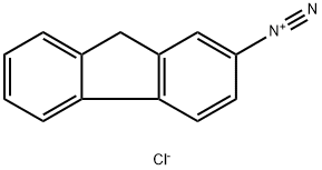 2-DIAZOFLUORENE CHLORIDE Structure