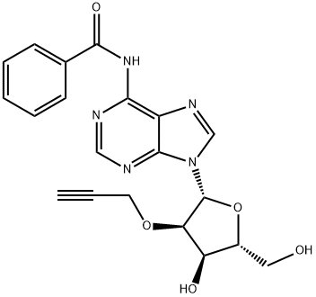 N4-Benzoyl-2'-O-propargyladenosine Structure