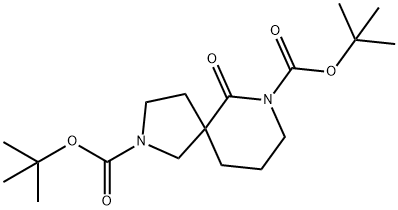 2,8-di-Boc-2,8-DIAZA-SPIRO[5.4]DECAN-1-ONE Structure
