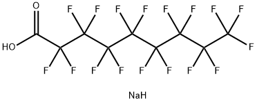 全氟壬酸钠, 21049-39-8, 结构式