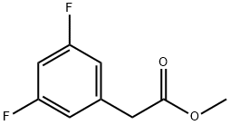 (3,5-Difluoro-phenyl)-acetic acid methyl ester Structure