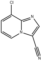 8-Chloro-imidazo[1,2-a]pyridine-3-carbonitrile 结构式