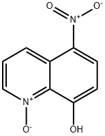 5-硝基-8-羟基喹啉氮氧化物 结构式