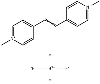 4,4'-VINYLENEBIS(1-METHYLPYRIDINIUM TETRAFLUOROBORATE) Struktur