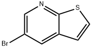 5-ブロモチエノ[2,3-B]ピリジン 化学構造式