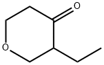 3-乙基四氢吡喃酮, 21398-42-5, 结构式