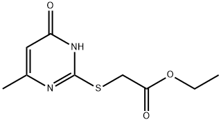 (4-Hydroxy-6-methyl-pyrimidin-2-ylsulfanyl)-acetic acid ethyl ester