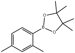2-(2,4-dimethylphenyl)-4,4,5,5-tetramethyl-1,3,2-dioxaborolane Struktur
