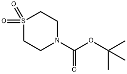 tert-Butyl thiomorpholine-4-carboxylate Struktur