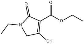 ethyl 1-ethyl-2,4-dioxopyrrolidine-3-carboxylate Structure
