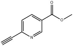 6-乙炔基烟酸甲酯, 216444-00-7, 结构式