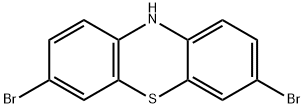 3,7-ジブロモ-10H-フェノチアジン 化学構造式