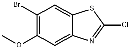 2168019-41-6 6-Bromo-2-chloro-5-methoxy-benzothiazole