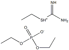 S-Ethylisothiouronium diethylphosphate Struktur