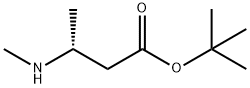(R)-tert-Butyl 3-(methylamino)butanoate Structure