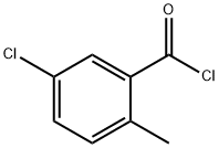 5-chloro-2-methylbenzoyl chloride,21900-40-3,结构式