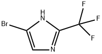 5-bromo-2-(trifluoromethyl)-1H-imidazole Structure