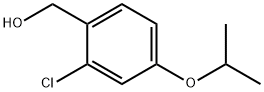 (2-chloro-4-isopropoxyphenyl)methanol Structure