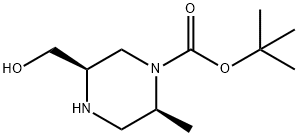 1-Piperazinecarboxylic acid, 5-(hydroxymethyl)-2-methyl-, 1,1-dimethylethyl ester, (2S,5R)-|2206741-27-5