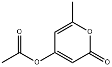 6-methyl-2-oxo-2H-pyran-4-yl acetate Structure