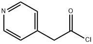 2-(pyridin-4-yl)acetyl chloride hydrochloride Struktur