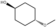 TRANS-4-メトキシシクロヘキサノール 化学構造式