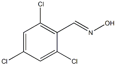 2,4,6-Trichloro-benzaldehyde-oxime Structure