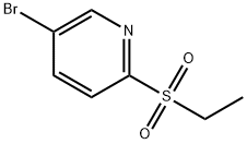 5-bromo-2-(ethylsulfonyl)pyridine Struktur