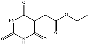 ETHYL2-(2,4,6-TRIOXOHEXAHYDROPYRIMIDIN-5-YL)ACETATE 结构式