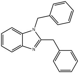 1,2-Dibenzyl-1H-benzo[d]imidazole,22492-49-5,结构式