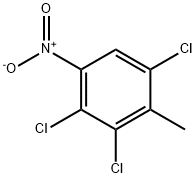 4-Nitro-2,3,6-trichlorotoluene Struktur
