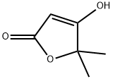 4-羟基-5,5-二甲基呋喃-2(5H)-酮, 22621-30-3, 结构式