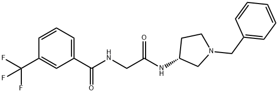 226228-88-2 (R)-N-(2 - ((1-苄基吡咯-3-基)氨基)-2-氧乙基)-3-(三氟甲基)苯甲酰胺