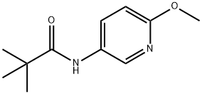 N-(6-Methoxy-pyridin-3-yl)-2,2-dimethyl-propionamide Structure