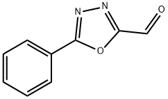 5-苯基-1,3,4-恶二唑-2-羧醛 结构式