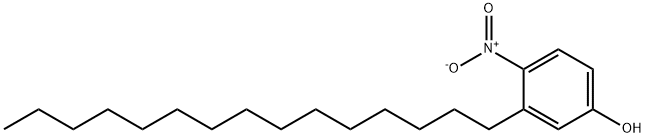 4-NITRO-3-PENTADECYLPHENOL Struktur