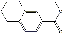 2-Naphthalenecarboxylic acid, 5,6,7,8-tetrahydro-, methyl ester
 Structure