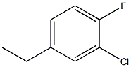 2-chloro-4-ethyl-1-fluorobenzene 结构式