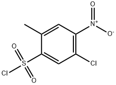 5-Chloro-2-methyl-4-nitro-benzenesulfonyl chloride Structure