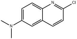 2-chloro-N,N-dimethylquinolin-6-amine Structure