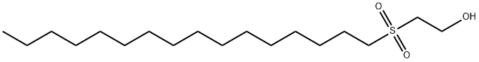 2-(HEXADECYLSULFONYL)-ETHANOL, 24475-69-2, 结构式