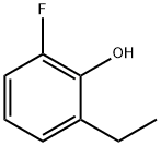 2-ethyl-6-fluorophenol Struktur