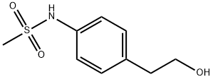 N-(4-(2-hydroxyethyl)phenyl)methanesulfonamide Structure